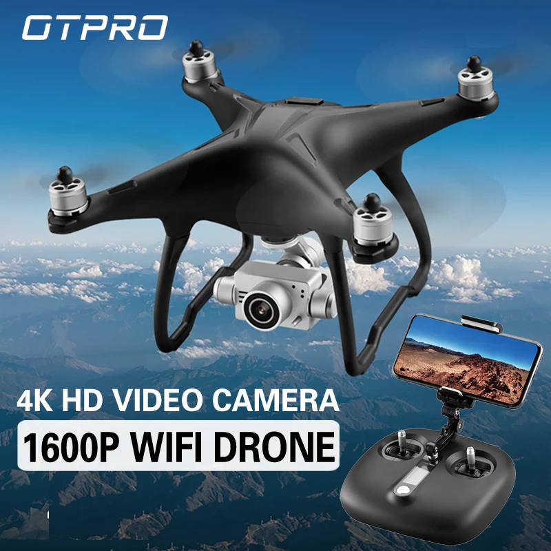 Профессиональный беспилотник OTPRO O3 RC с камерой 1080P Wi Fi FPV GPS позиционирование