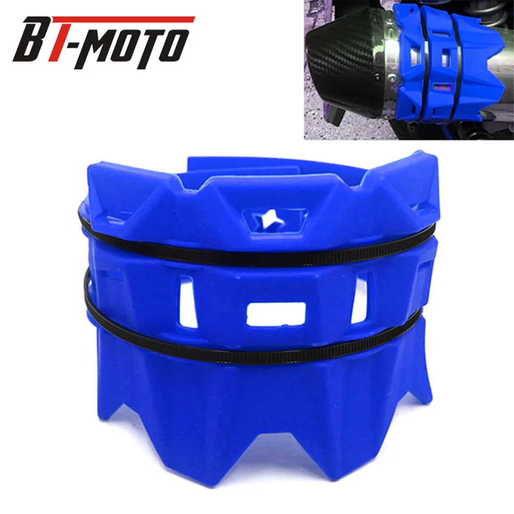 

Motorcycle Exhaust Pipe Tube Protection Protector Cover Guard For YAMAHA YZ250 YZF250 450 YZ250F YZ450F WR TTR YZFX 250-500CC