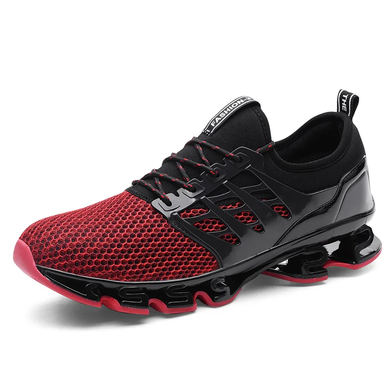 

Summer New Mens Sports Shoes Running Shoes Blade Sole Men Outdoor Sneaker Flyknit Breathable Training Women Shoes