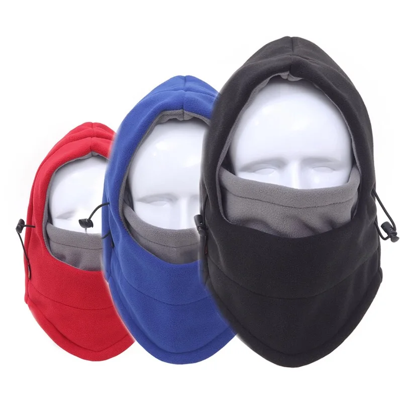 

2018 Cycling Mask Winter Hats Double Color Layers Skull Motorcycle Balaclava Hat CS Face Mask Cap Drop Shipping