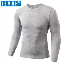 IEMUH новые летние мужские быстросохнущие футболки для улицы длинный рукав, дышащий Пешие прогулки Футболка Мужская Рыбалка скалолазание спортивные футболки