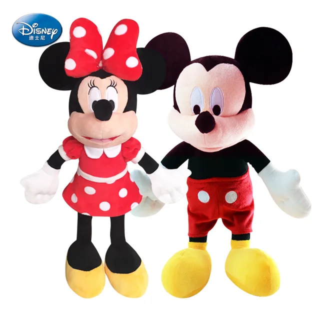 Special Offers Disney kawaii authorized genuine 12 inch basic Mickey Minnie mouse plush toy doll girlfriend gift children's birthday gift Special Offers Disney kawaii authorized genuine 12 inch basic Mickey Minnie mouse plush toy doll girlfriend gift children's birthday gift