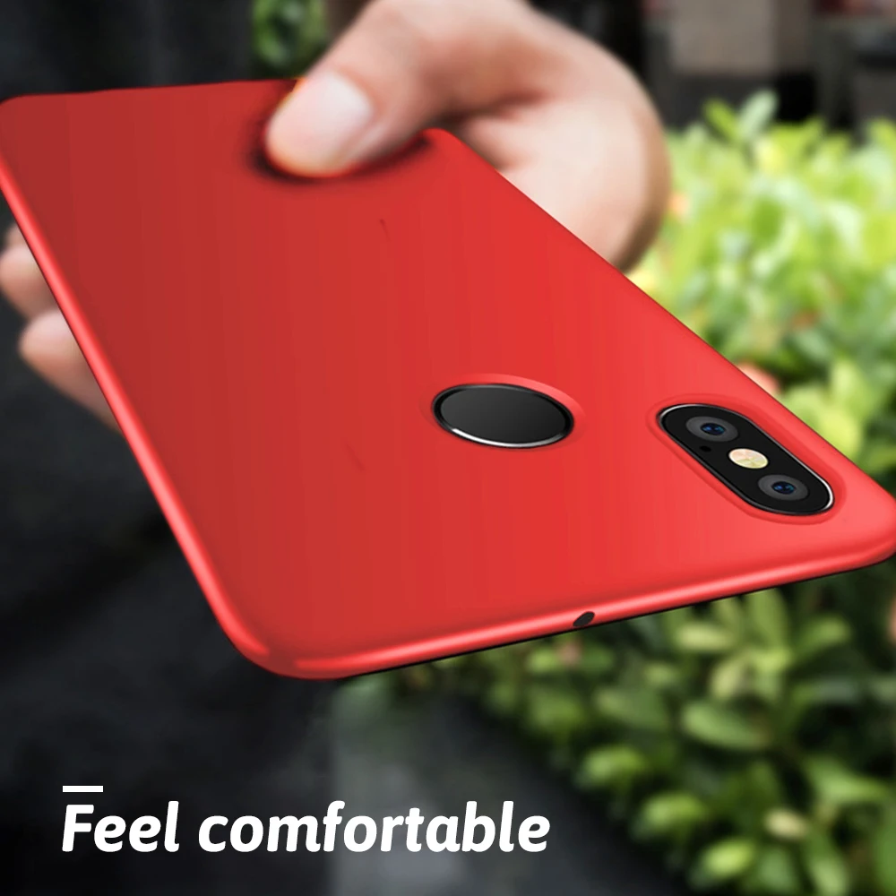 

Fashion Solid Phone Case For Xiaomi Redmi Note 5 6 Pro 6A 4X 5A Mi A1 A2 Mix3 Max3 Mi8 Lite SE F1 Play Soft TPU Coque Back Cover