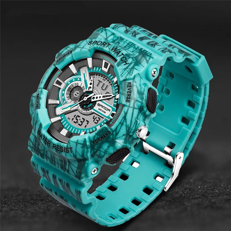 Мужские светодиодный кварцевые цифровые часы reloj hombre мужские s лучший бренд