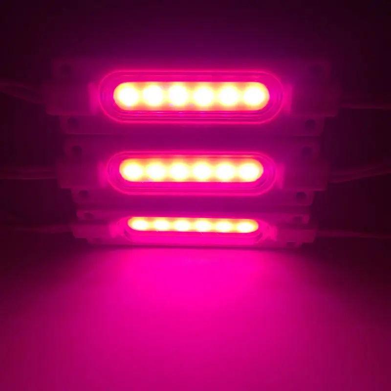 20 шт DC12V COB светодиодный ные модули 7020 рекламные светящиеся символы для фоновой
