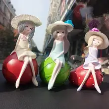 Милая Смола арбуз Клубника Лимон фрукты девушка автомобиль орнамент авто украшение