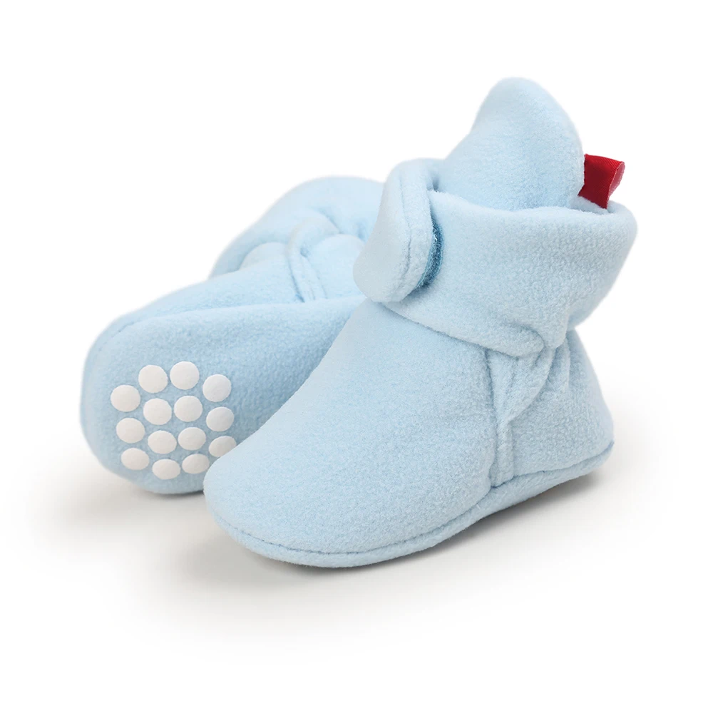 

Newborn Baby Boy Shoes First Walkers Winter Warm Baby Booties Soft Soled Infant Toddler Kids Girl Footwear Snow Boots
