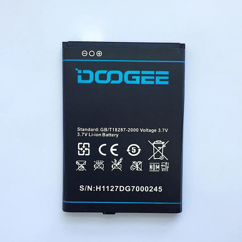 

CUUSEY New Battery B-DG700 For Doogee DG700 TITANS2 4000mAh Mobile Phone Replace Batterie High Quality Rechargeable Accumulator