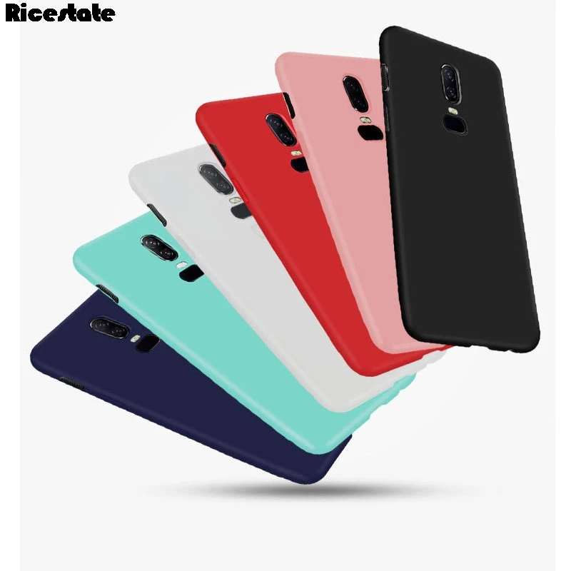 

OnePlus 6 Silicone TPU soft case For One Plus 6 T 5 5T 7 Pro Ultra thin Matte Solid Colors Cover For OnePlus 7 Pro Back case