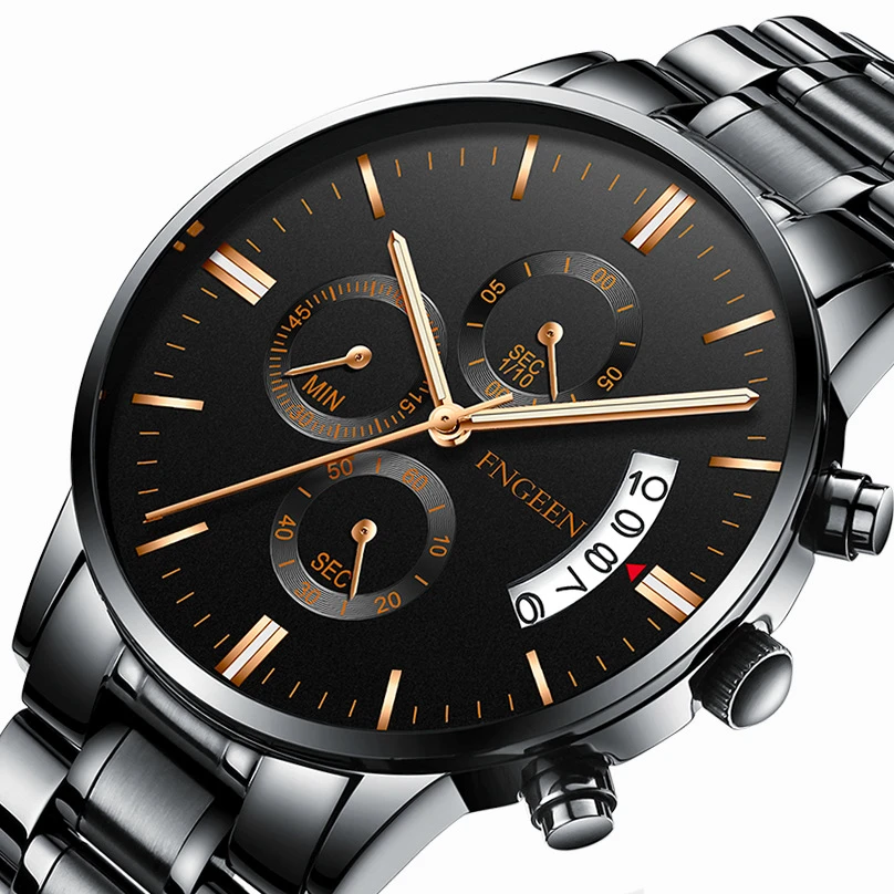 

2019 New Fashion Mens Quartz Watches Top Brand Luxury Male Clock Business Men Watch Automatic Date Hodinky Relogio Masculino