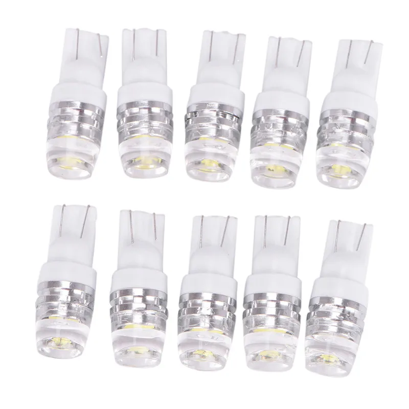 

10X White High Power T10 Wedge 2323 2 LED Car Light Bulbs W5W 192 168 194