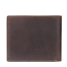 Классический Crazy бумажник лошадь Пояса из натуральной кожи Для мужчин 2 складной Стандартный деньги кошелек держатель карты карман на молнии сумка кошелек