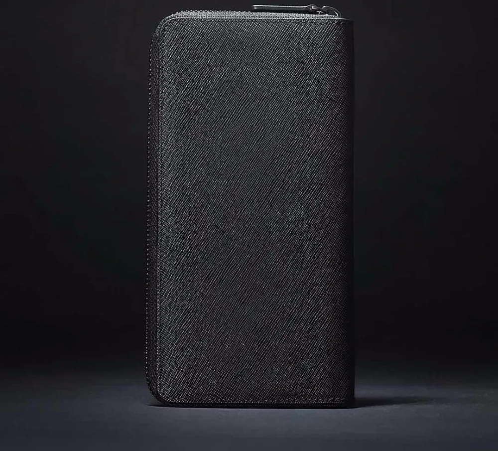 Мужская кожаная сумка xiaomi 90 Points из воловьей кожи, черные мужские клатчи на молнии для xiaomi smart home mihome