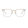Luxury White Spectacle Frame Fashion Square Glasses Frame Clear Lens Myopia Nerd Glasses Designer Brand Women Decorative Glasses ► Photo 3/6