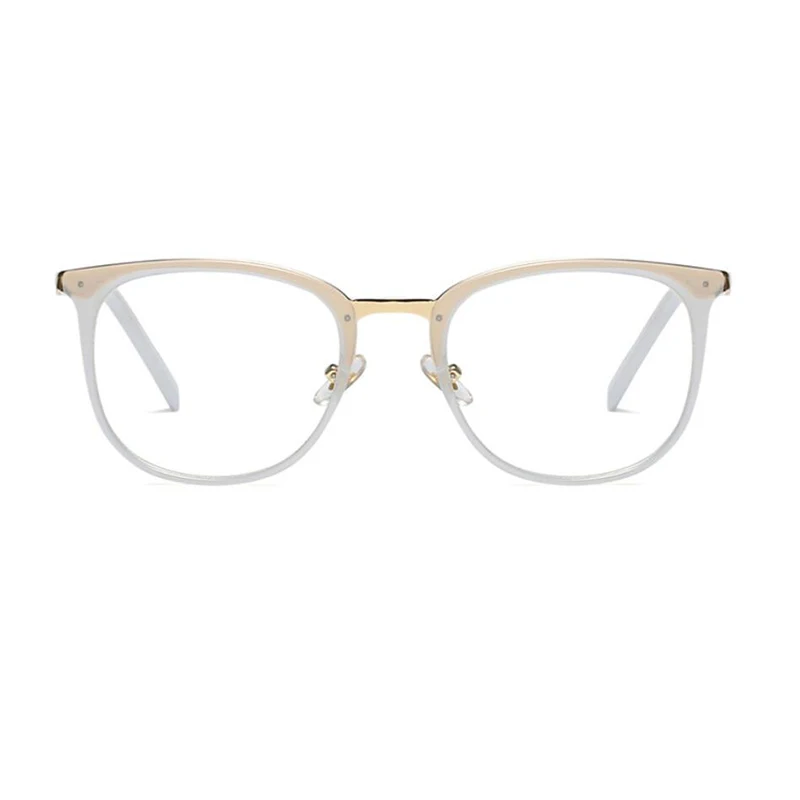 Montura de de lujo para mujer, lentes cuadradas moda, lentes transparentes, lentes de miopía, gafas de diseñador de marca, decorativas - AliExpress