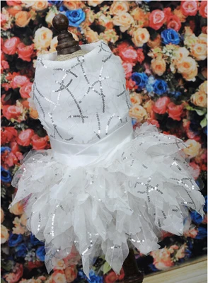 Костюм невесты Роскошная принцесса кошка собачье свадебное платье кошка платье Щенок Юбка одежда юбка-пачка для домашнего питомца
