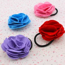 Edition cloth art ornaments headdress flower Camellia hair bands of rose, free home delivery