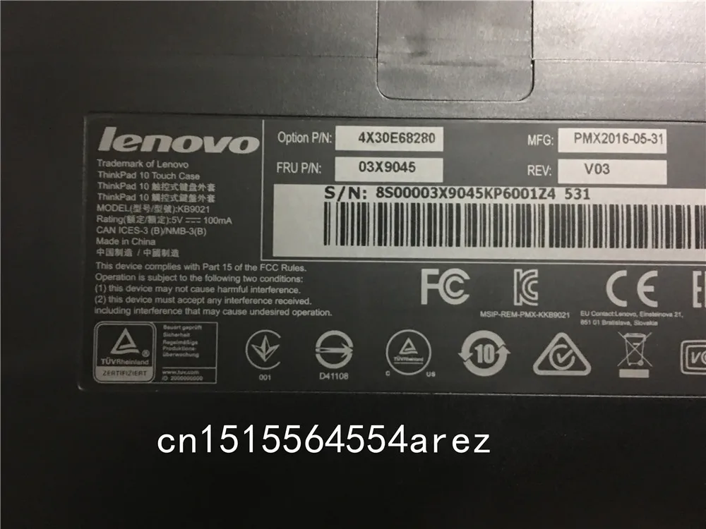 lenovo ThinkPad 10 Tablet Touch etymon клавиатура кожаный чехол английский Чешский 03x9073 03X9045