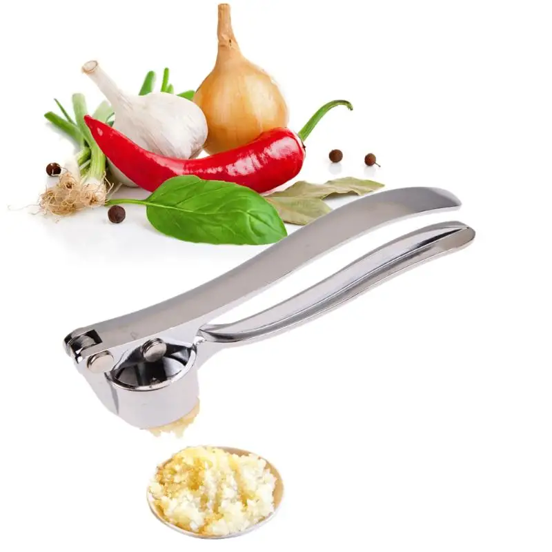 

Stainless Steel Garlic Presses Alloy Garlic Presses Squeeze Tool Fruit & Vegetable Tools Cooking kitchen accessories