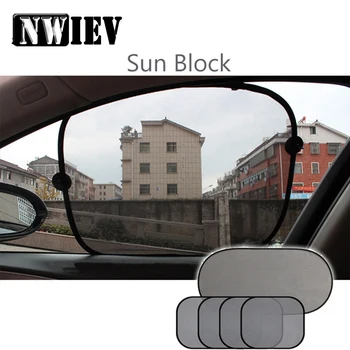 

NWIEV 1X Car sun shade Cover Insulate-heat Sun protection Net For Ford Fiesta Mondeo Suzuki Inifiniti Kia Rio 3 K2 Accessories