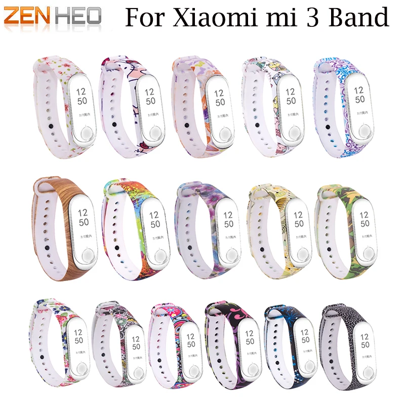 

Bracelet For Xiaomi Mi 3 Band Sport Strap watch Silicone For xiaomi mi band 3 accessories strap bracelet Miband3 Strap 2018 New