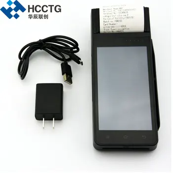 

Z90 Android pos Machine 5 inch Wireless touch NFC+IC+MSR all in one Mobile Pos Terminal handheld machine point of sales system