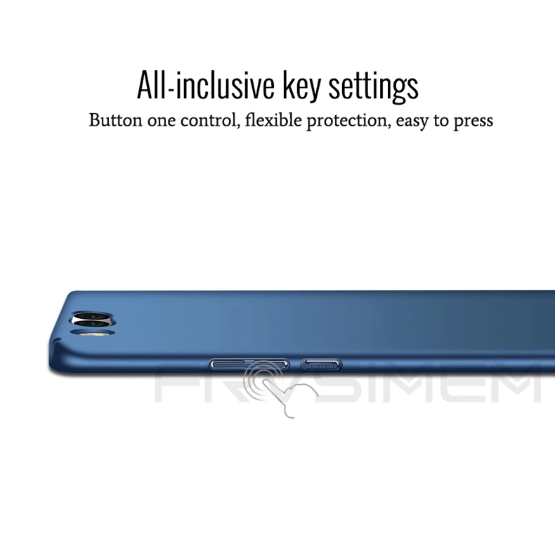 Полный Чехол Frvsimem для Xiao mi 5 mi 5S mi A1 mi 6 Plus mi 5X mi A1 Red mi Note 5A Pro Prime Жесткий ПК гладкий матовый чехол для телефона