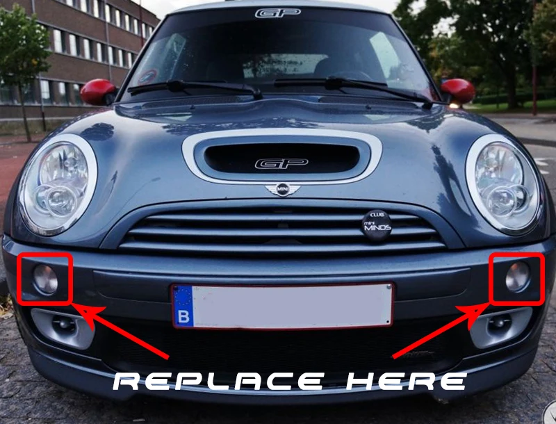 Подходит для Mini Cooper R50 R52 R53 светодиодный DRL Halo указатель поворота световой индикатор дальнего света позиционная лампа прозрачная/дымовая