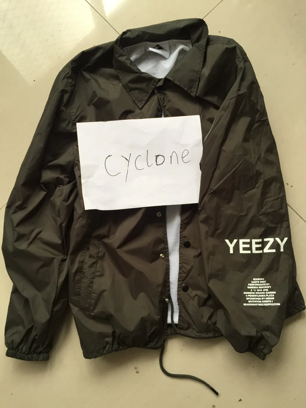 yeezy windbreaker schwarz yeezy windbreaker schwarz