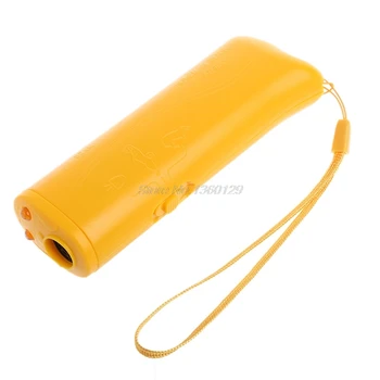 

3 in 1 Ultrasonic Anti Bark Stop Barking Dog Training Repeller Control Trainer flashlight Wholesale&DropShip