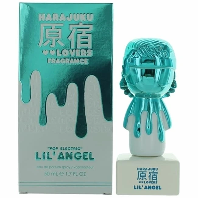 Gwen Stefani awhlpela17ps 1.7 oz Harajuku Lovers Pop Electric Lil Angel Eau De Parfum Spray for Women