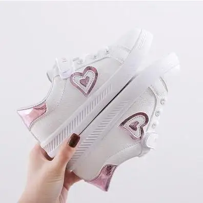 

Children's shoes, sneakers, girls' casual shoes, spring 2019 new boys' small white shoes fashion kids boys shoes