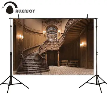 

Allenjoy photography backdrop palace princess stairs ancient casino background photocall photo shoot prop photobooth fabric