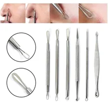 Новинка OutTop 6 шт. нержавеющая угревая лицевая пятно от акне прыщи для удаления экстрактор инструмент для борьбы с комедонами унисекс акне игла инструмент симпатичный