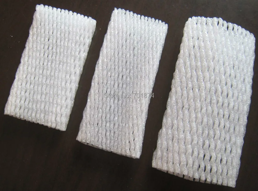 W6X13 2200PCS WHITE EPE FOAM NETTING,FOAM SLEEVE,APPLE PACKING FOAM on