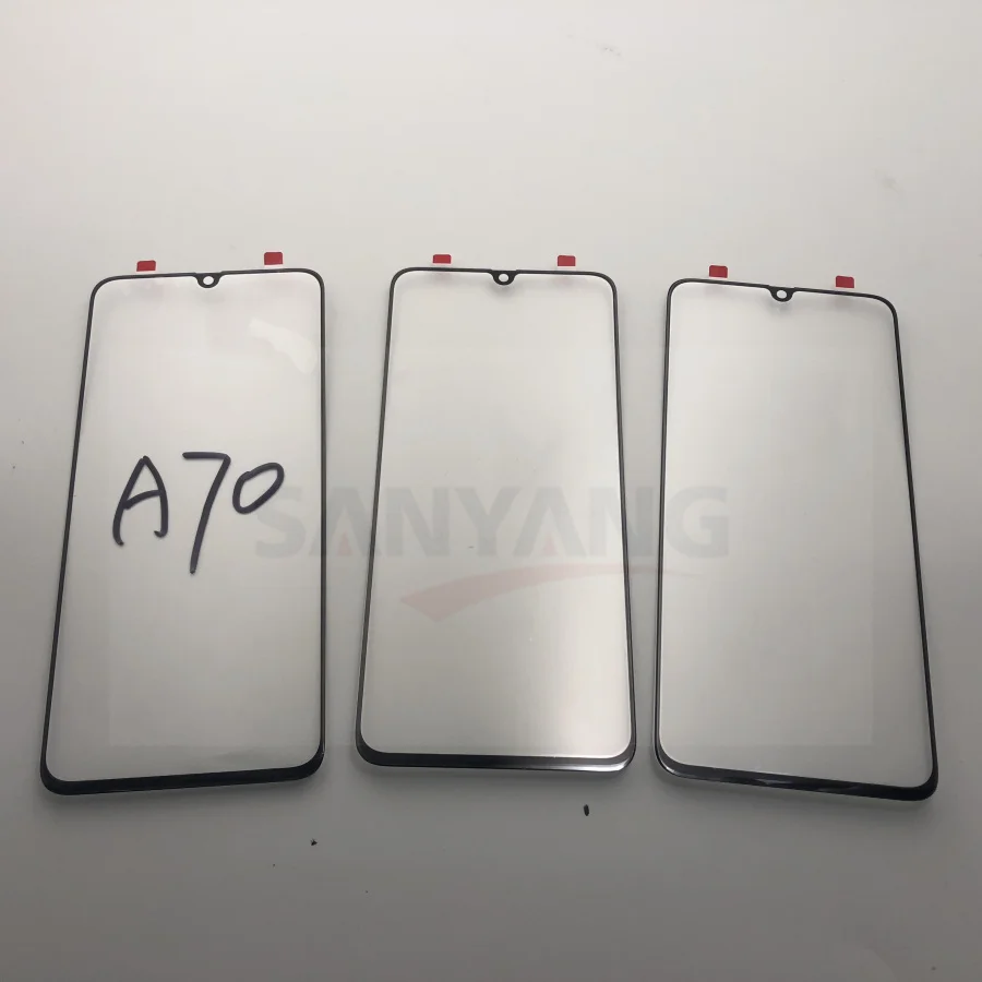 Внешнее стекло для Samsung Galaxy A70 A705 A705F сенсорная ЖК панель внешнее телефона 10