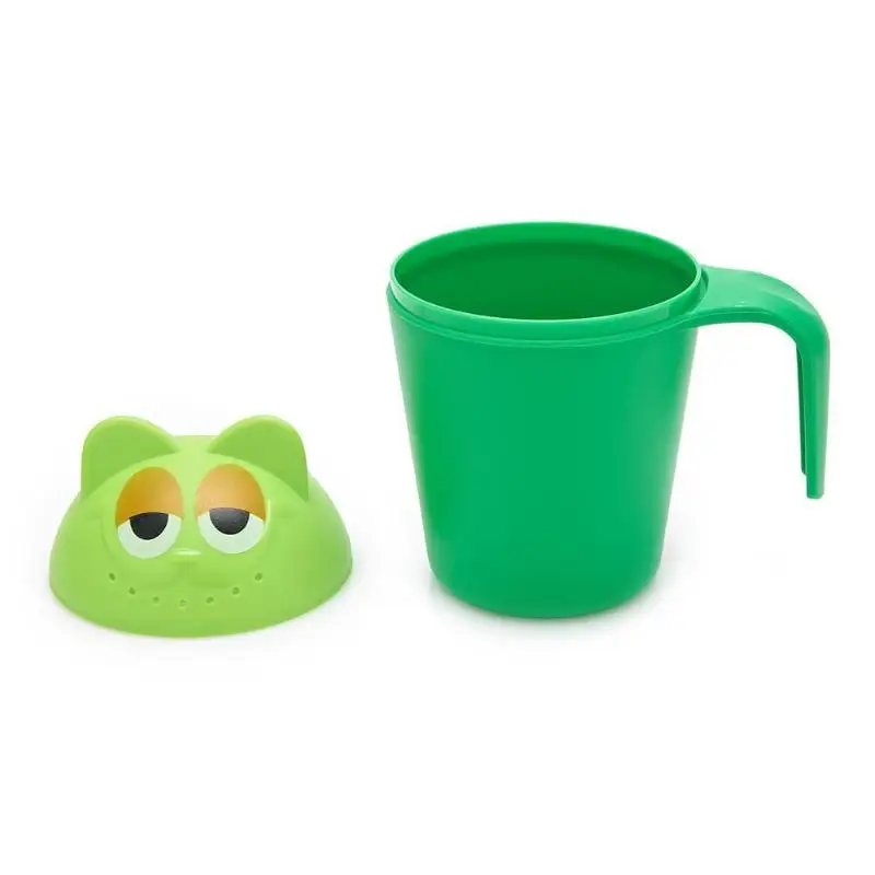 С рисунком из мультфильма для маленьких шампунь для ванной стакана воды игрушки для детей совок для мытья волос чашки детские игрушки-брызгалки инструменты, детские подарки на день рождения