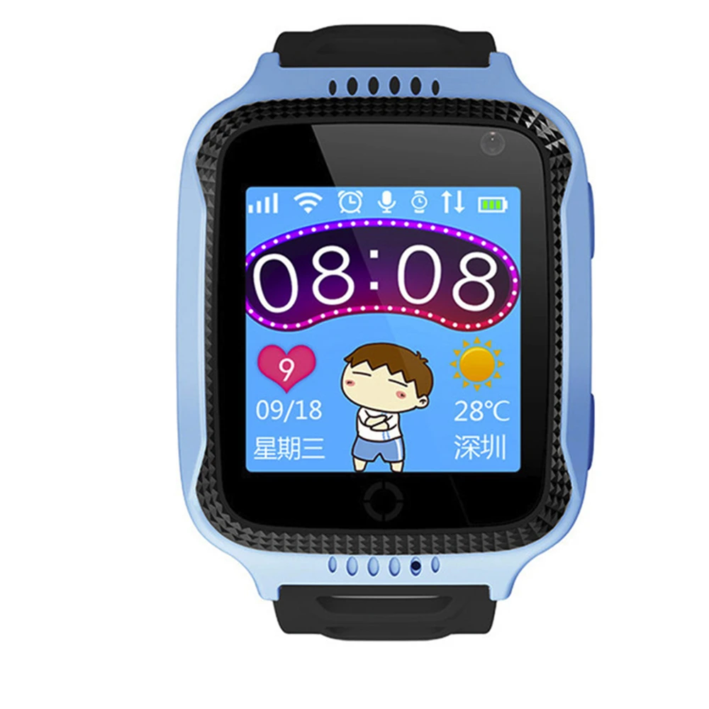 Voberry GPS Смарт часы es android для детей с камерой Детские Сенсорный экран SOS Вызов