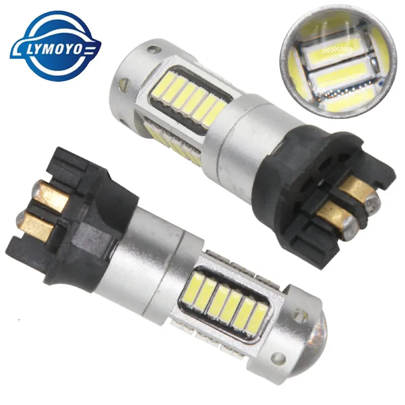 LYMOYO 2 шт. белый PWY24W PW24W светодиодный светильник 30smd canbus передний указатель