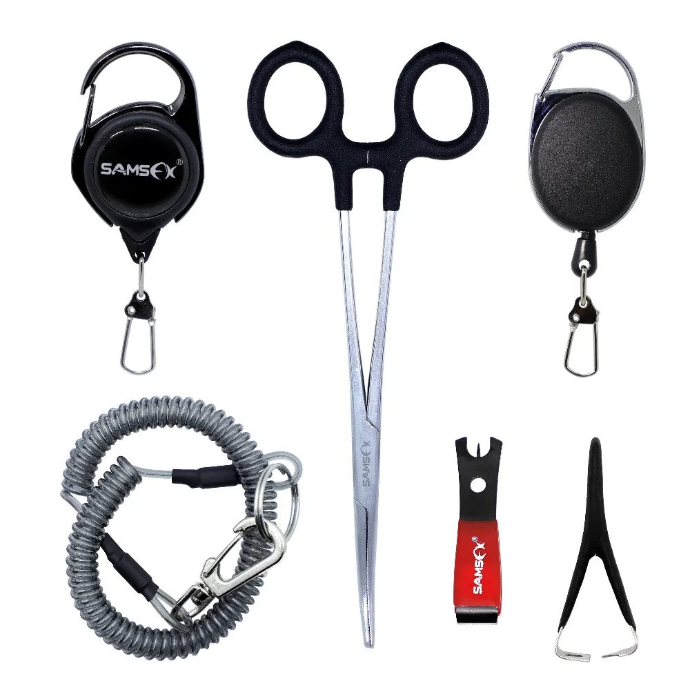 SAMSFX Fly Fishing Tools Combo and Accessories for Anglers Vest Backpack Assortment Nipper Forceps Jig Cleaner Coiled Lanyard|vest pack|tool packtool tool - AliExpress