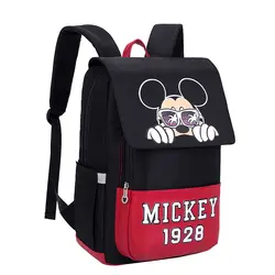 Disney сумка для подгузников, мам Baby Care подгузник сумка рюкзак USB изоляции бутылки Сумки Минни Микки просторные