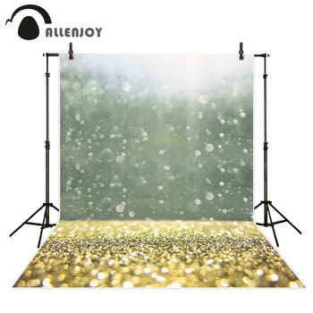 

Allenjoy backgrounds for photography studio Retro bokeh glitter halo blur style backdrop original design professional photocall