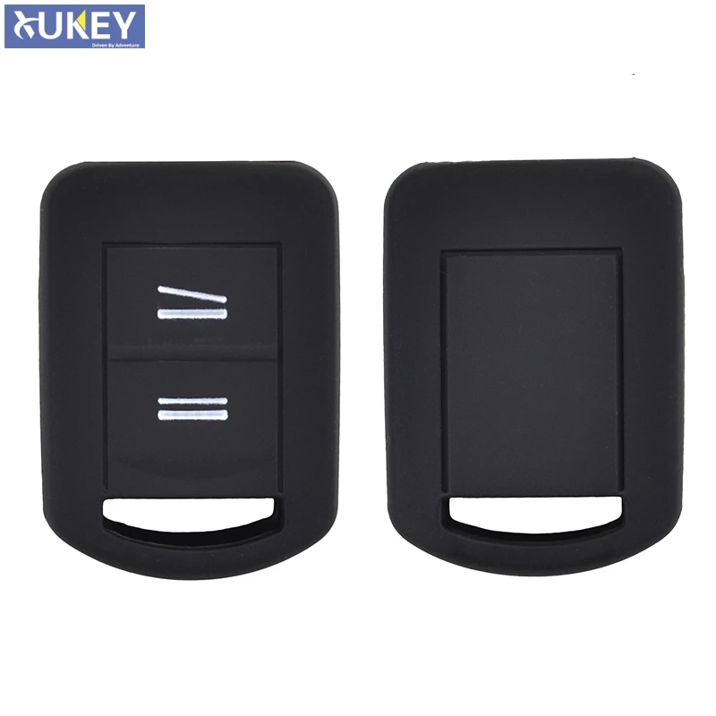 

2 Button Silicone Car Remote Key Fob Shell Cover Case For Opel / Vauxhall Agila Corsa C Combo Meriva Tigra 1999-2010