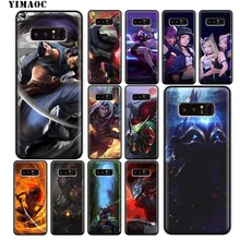 YIMAOC League of Legends lol miękkie silikonowe etui do Samsung Galaxy S10 S10e S9 S8 Plus S7 S6 krawędzi J6 pokrywa(China)