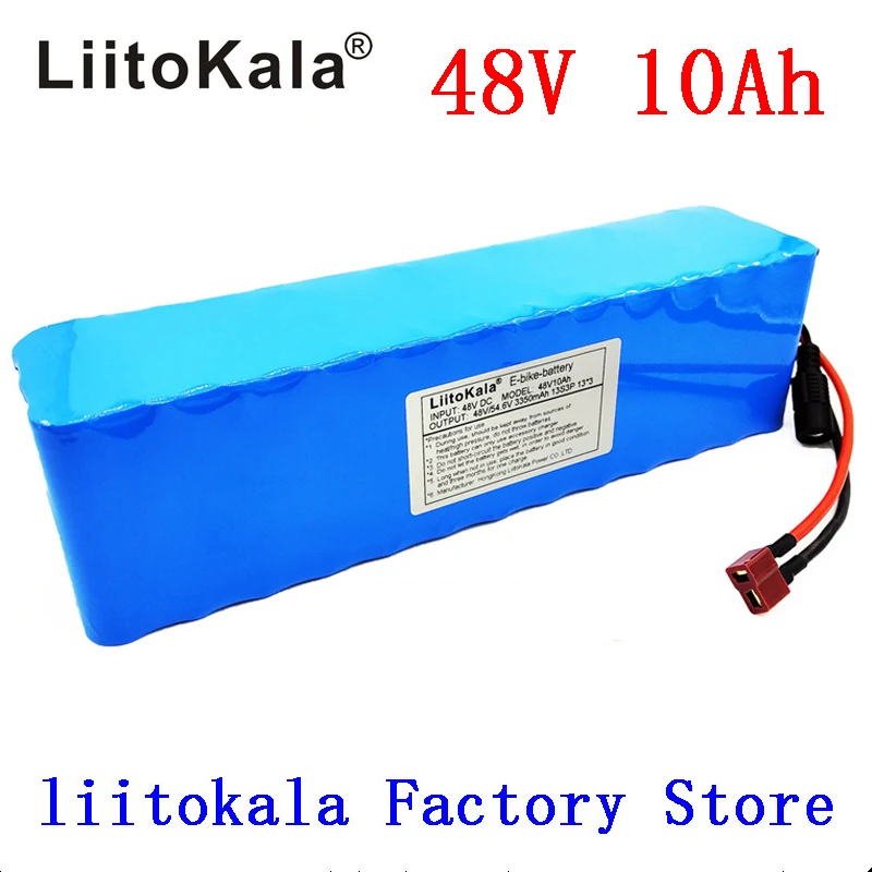 

LiitoKala 48V 10ah 13s3p High Power 18650 Battery Electric Vehicle Electric Motorcycle DIY Battery BMS Protection