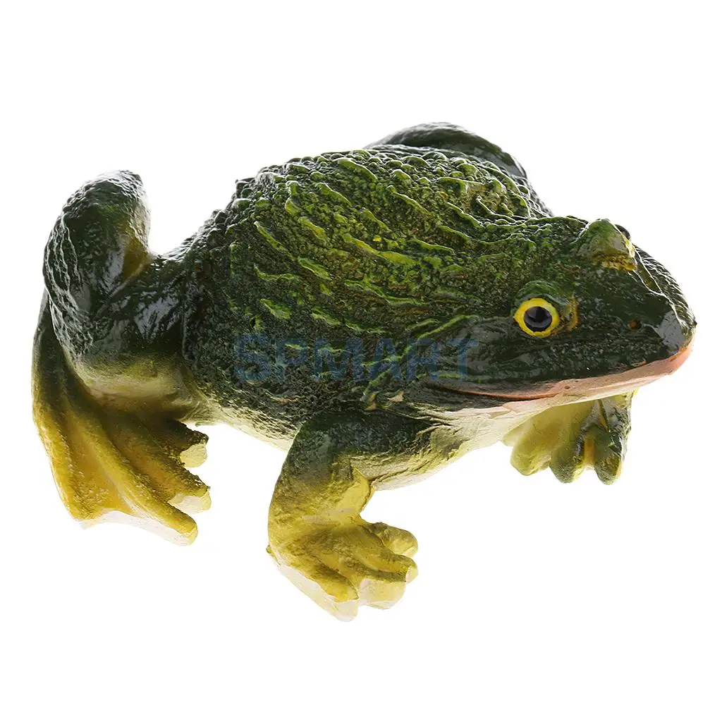 Mini Frog Resin Ornament for Home Garden Backyard Outdoor Decoration - Green