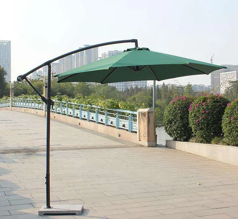 green umbrella