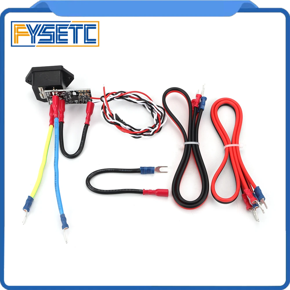 Pаспродажа Prusa i3 MK3 power Panic V0.4 Высокое напряжение с предохранителем MK3 PSU Жгут проводов комплект проводов для Prusa i3 MK3 части 3d принтера