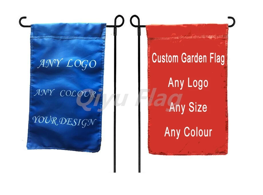 Двухсторонний пользовательский Садовый флаг декоративный баннер Садовый флаг 12 ''x 18'' 30x45 см