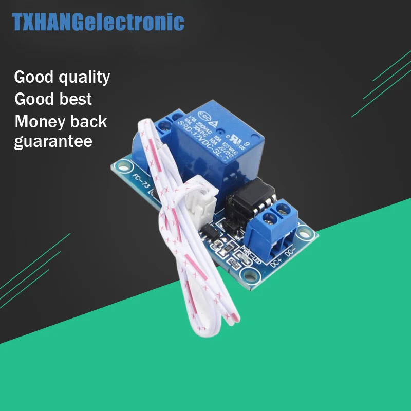 Integrated Circuits 1 Channel 12V Latching Relay Module with Touch